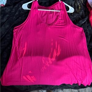 ☘️☘️Time and Tru Bright Pink Tank Top